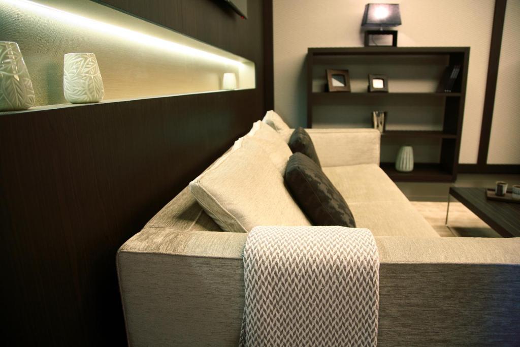 Predel za sedenje v nastanitvi Ego Hotel