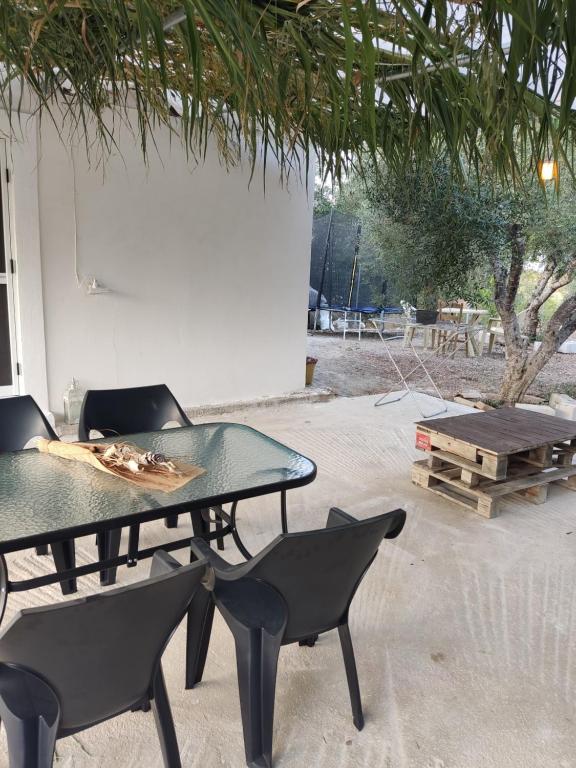 Zahrada ubytování CORFU OASIS studio