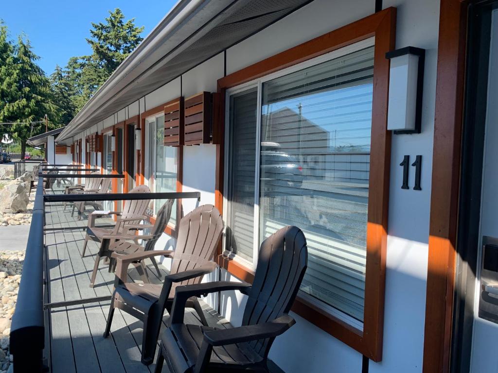 Balkón nebo terasa v ubytování Oceanside Villas