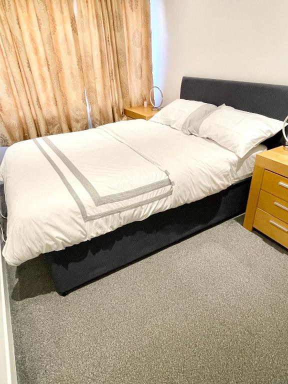 Postel nebo postele na pokoji v ubytování ANGIE HOME