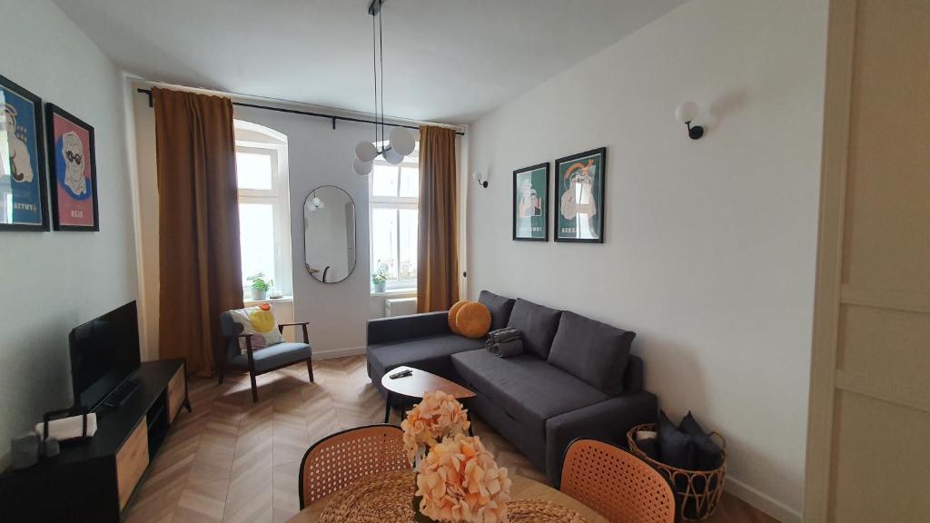 Posedenie v ubytovaní Kurkowa Apartment