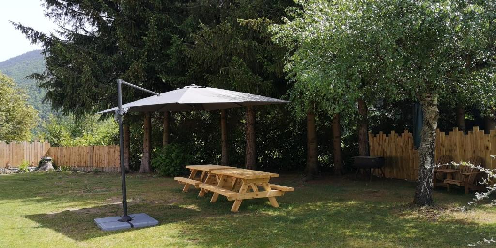 Zahrada ubytování Le Relais d'Avajan