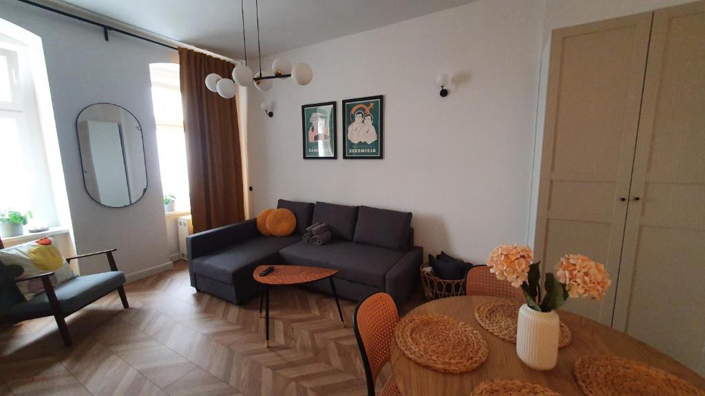 Posedenie v ubytovaní Kurkowa Apartment