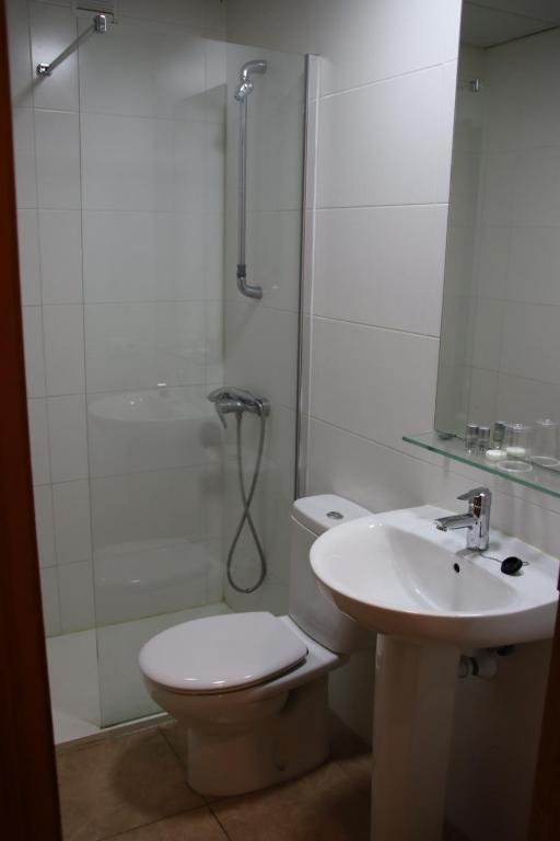 Koupelna v ubytování HOSTAL DON JAVIER