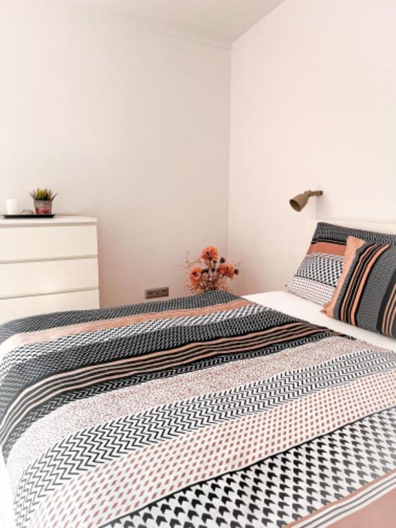 Postel nebo postele na pokoji v ubytování Apartmán NIKLAN