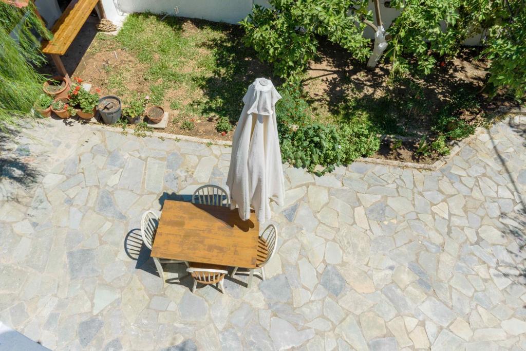 Ogród w obiekcie Εξοχικό παραθαλάσσιο σπίτι
