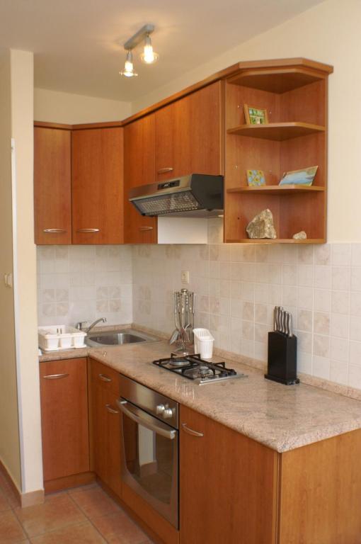 Kuchyň nebo kuchyňský kout v ubytování Apartments and rooms by the sea Jakisnica, Pag - 4160