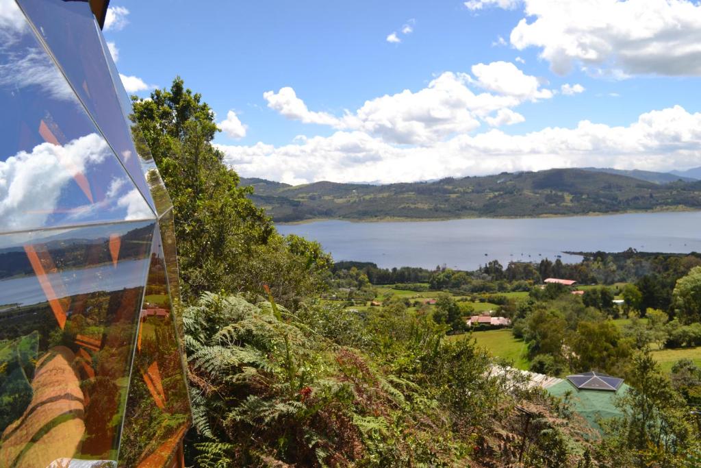 Paesaggio naturale nelle vicinanze di questo campeggio di lusso