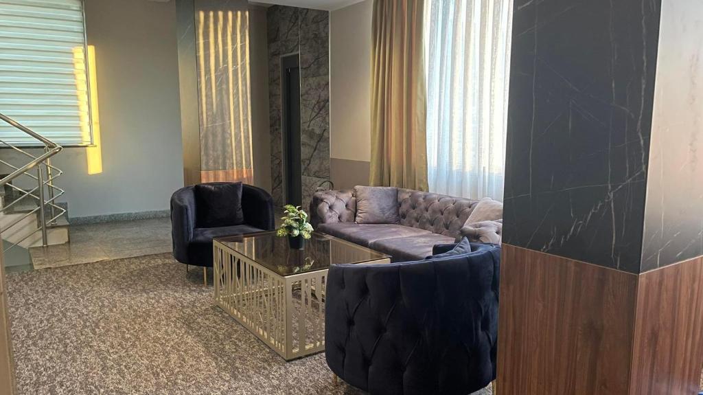 Posezení v ubytování Hotel Emka