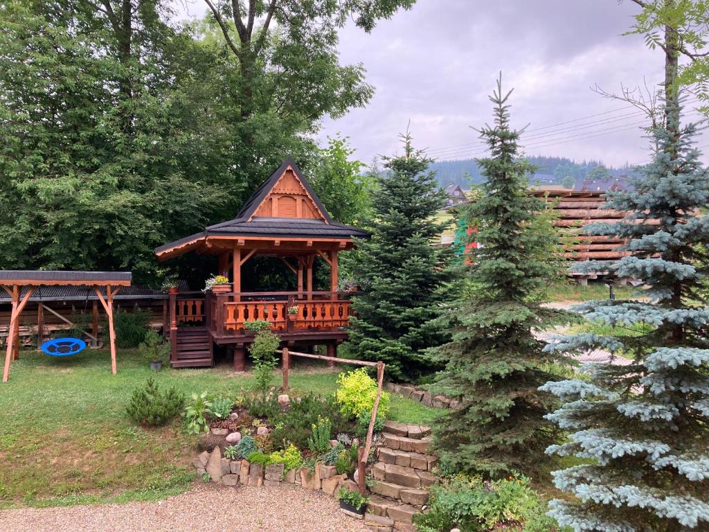 Vonkajšia záhrada v ubytovaní Casa MOUNTANA