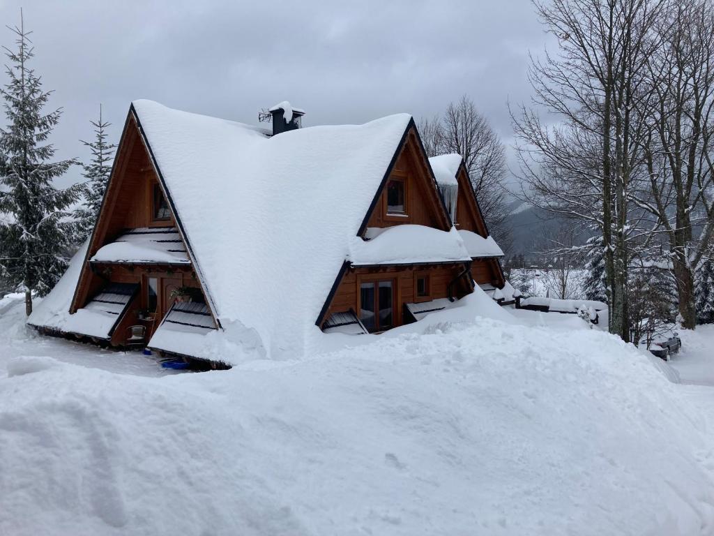 Casa MOUNTANA v zime