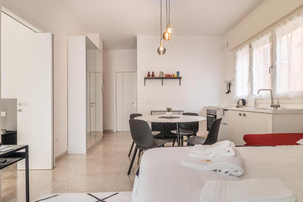 Posedenie v ubytovaní Grey House in the heart of @Treviso