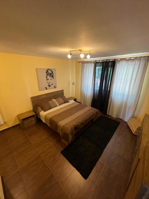 Postel nebo postele na pokoji v ubytování City Garden Escape