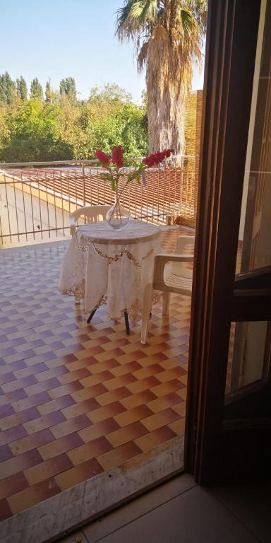Balkón alebo terasa v ubytovaní Mediterraneo