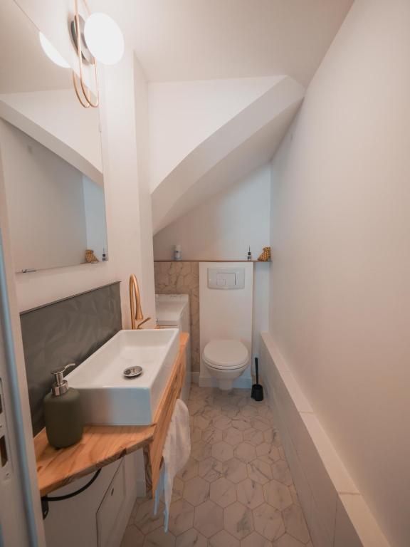 Kúpeľňa v ubytovaní La Ferme Étoilée