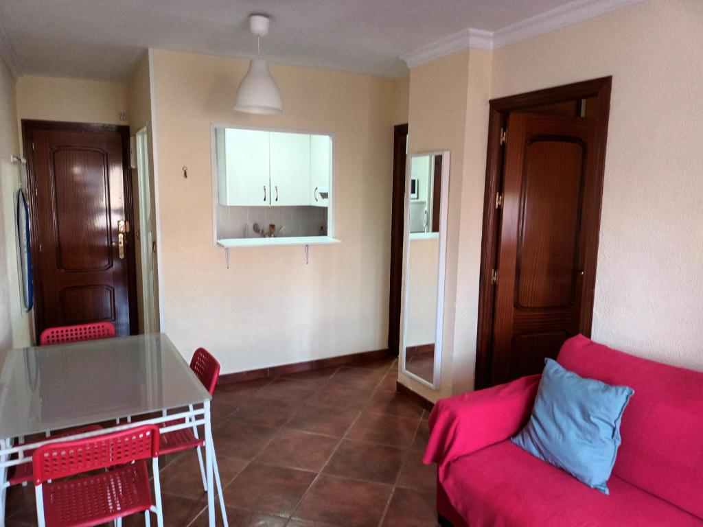 Posedenie v ubytovaní APARTAMENTOS VIALIA SOL y PLAYA
