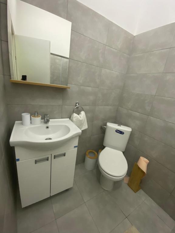Baðherbergi á Apartmani Home