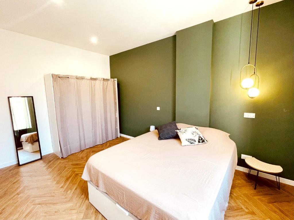 Posteľ alebo postele v izbe v ubytovaní Le Jungle SPA ****