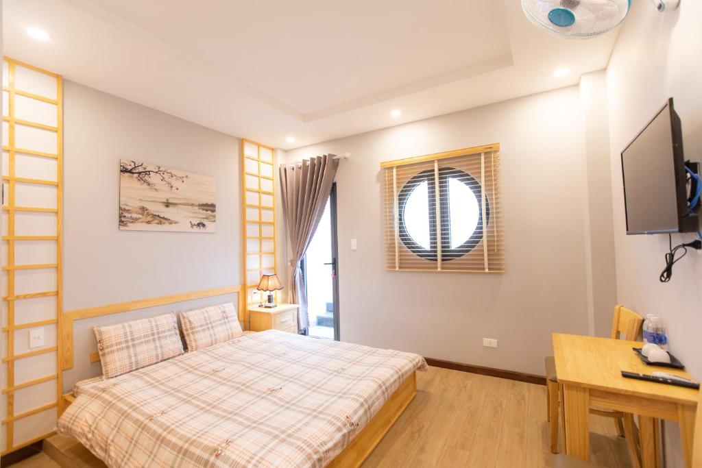 TV/trung tâm giải trí tại Nguyễn Tài Hostel &amp; Coffee Đà Lạt