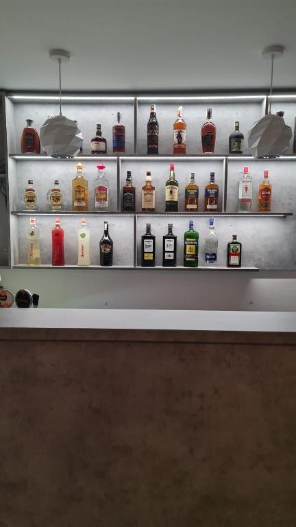 Nápoje v ubytování Wellness Hotel Edelweiss