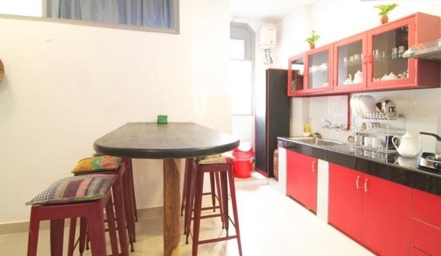 Kuchyň nebo kuchyňský kout v ubytování Bed & Chai Guesthouse