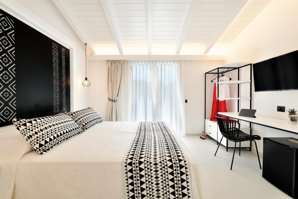 Posteľ alebo postele v izbe v ubytovaní Cara a Bentu - Charming Rooms