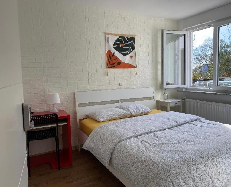 Postel nebo postele na pokoji v ubytování Apartment CHEZ TONY