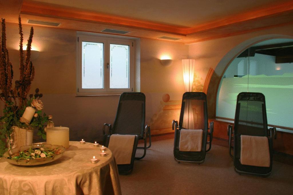 Posezení v ubytování Hotel Laurin