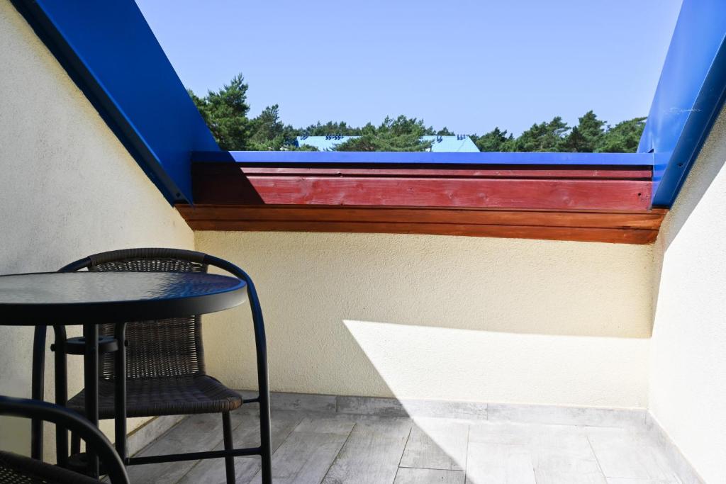 Balkón nebo terasa v ubytování Morski Powiew Blue Mare B2 403 Łukęcin