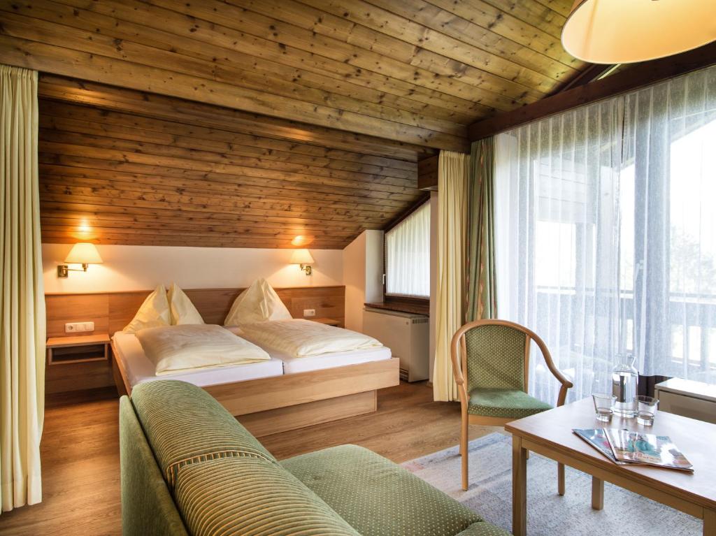 Posteľ alebo postele v izbe v ubytovaní Appartementhaus Gastein inklusive Alpentherme gratis