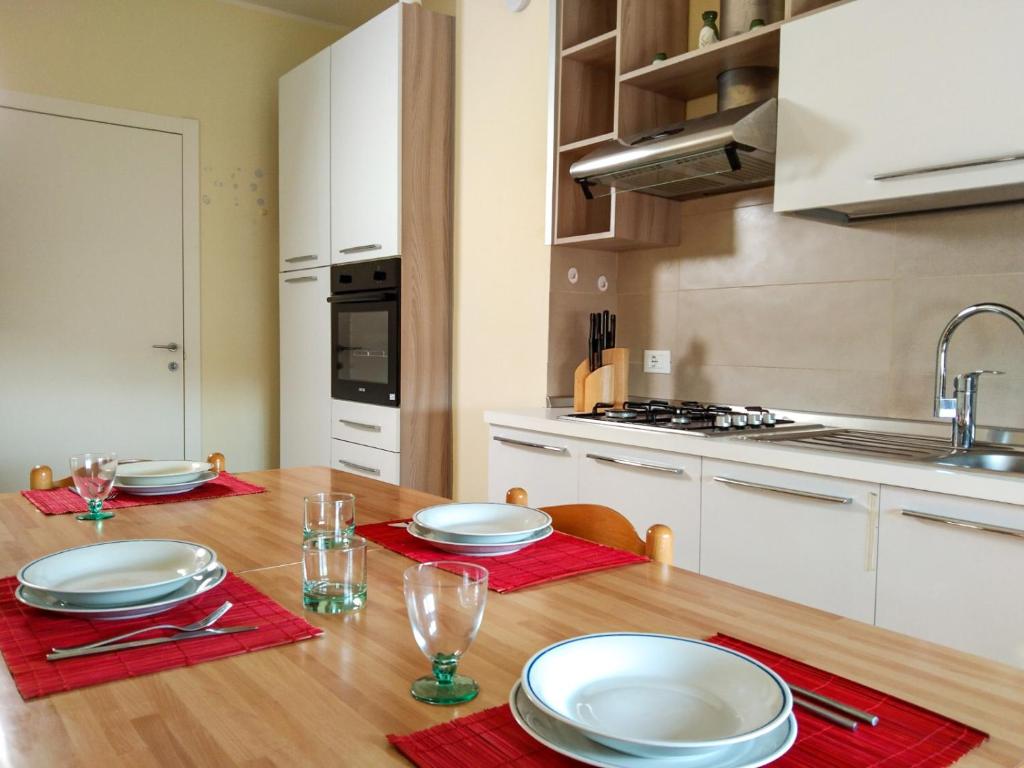 Kuchyň nebo kuchyňský kout v ubytování Casa Bignardi - Affitti Brevi Italia