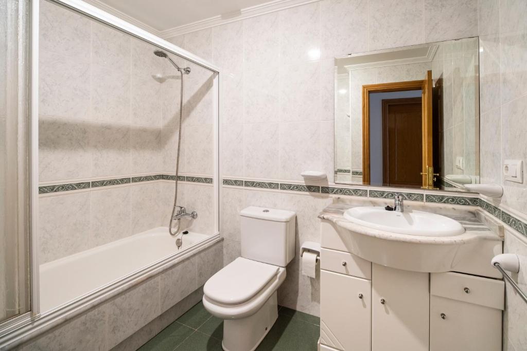 Kúpeľňa v ubytovaní Apartamento La Perla