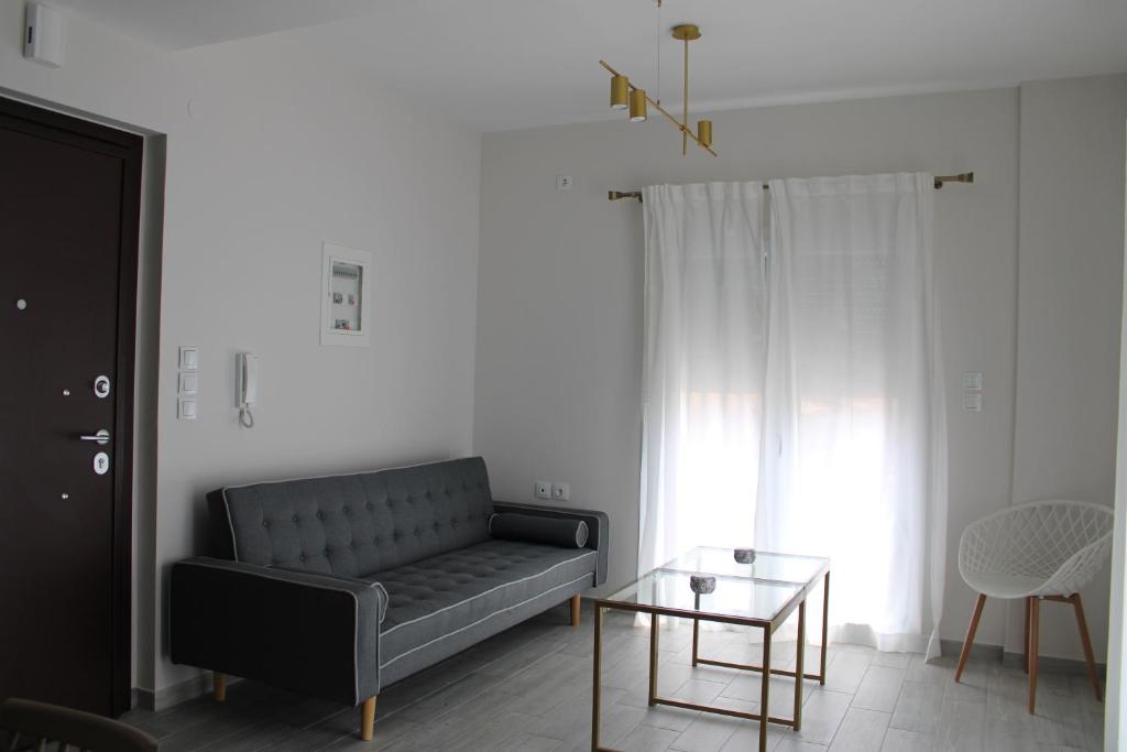 A seating area at Urban Chic Apartments Lefkada