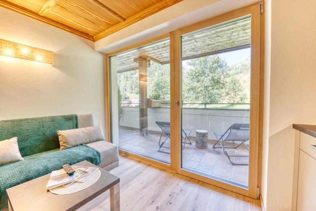 Posezení v ubytování Residence Schnals