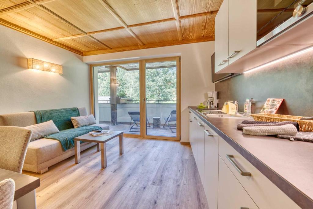 Posezení v ubytování Residence Schnals