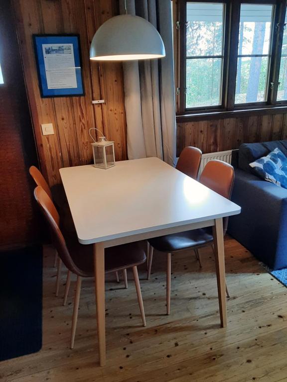 Posezení v ubytování Skabram Camping & Stugby