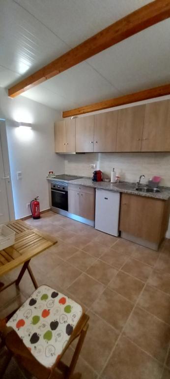 Kuchyň nebo kuchyňský kout v ubytování Monte da Vinha Nova
