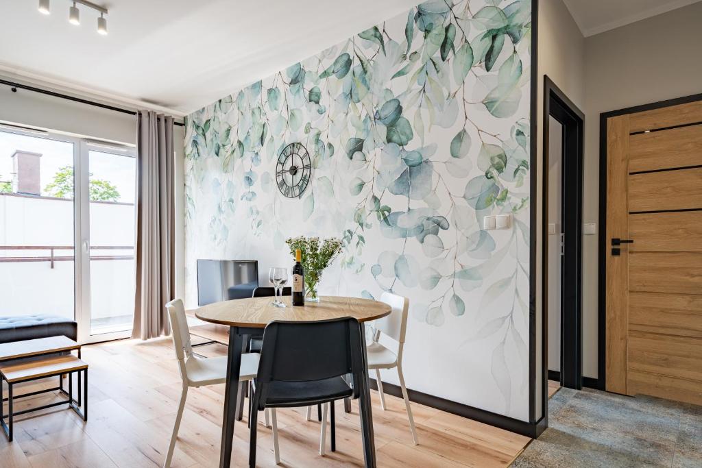 Et opholdsområde på Apartamenty K2 Lubicka