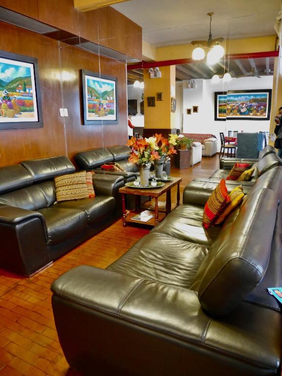 Posezení v ubytování Suite Service Apart Hotel
