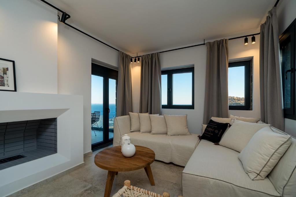Posezení v ubytování Celine Private Residences