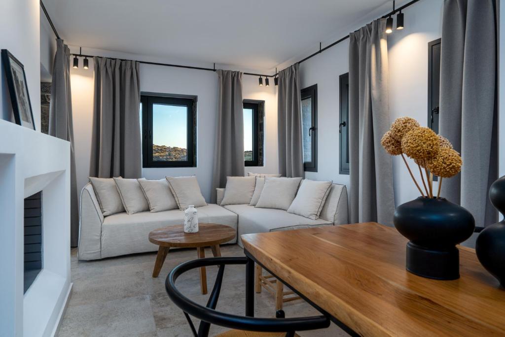 Posezení v ubytování Celine Private Residences
