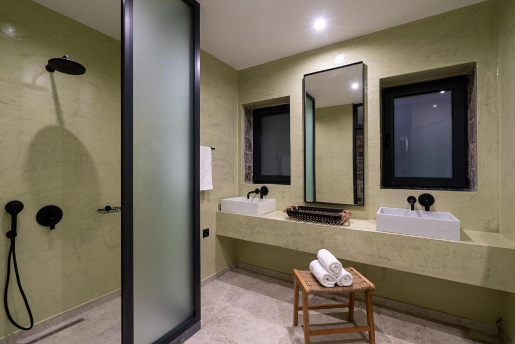 Koupelna v ubytování Celine Private Residences