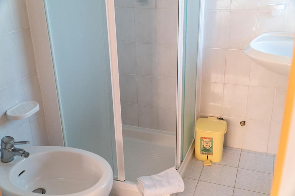 Koupelna v ubytování Hotel Cinzia