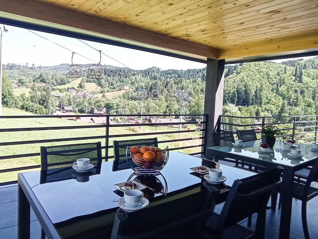 Nespecifikovaný výhled na hory nebo výhled na hory při pohledu z bed and breakfast