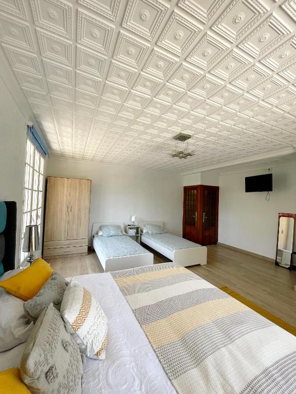Postel nebo postele na pokoji v ubytování Villafavorita Casa Rural