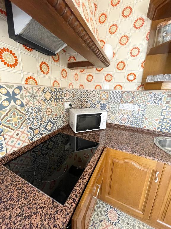 Kuchyň nebo kuchyňský kout v ubytování Villafavorita Casa Rural