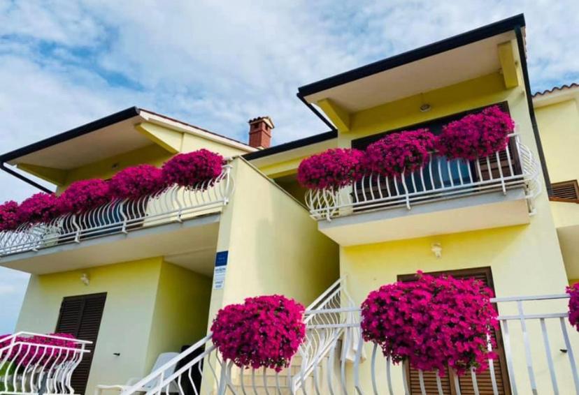 Balkón alebo terasa v ubytovaní Apartments Mišon