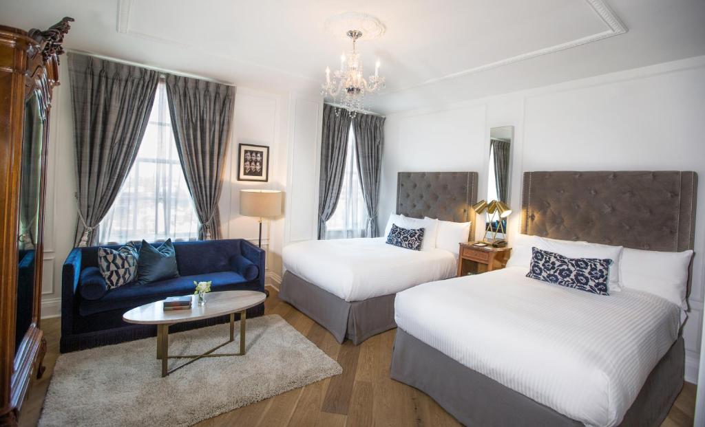 The Culver Hotel - Luxury Double Room With Two Double Beds