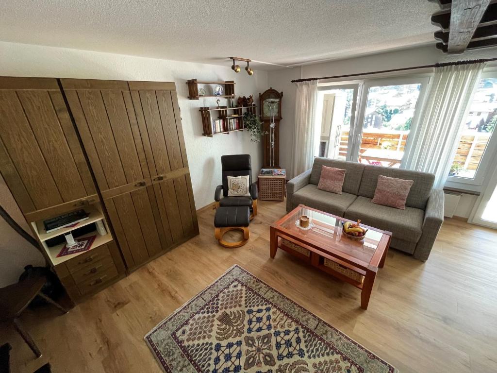 Istumisnurk majutusasutuses Haus Oasis