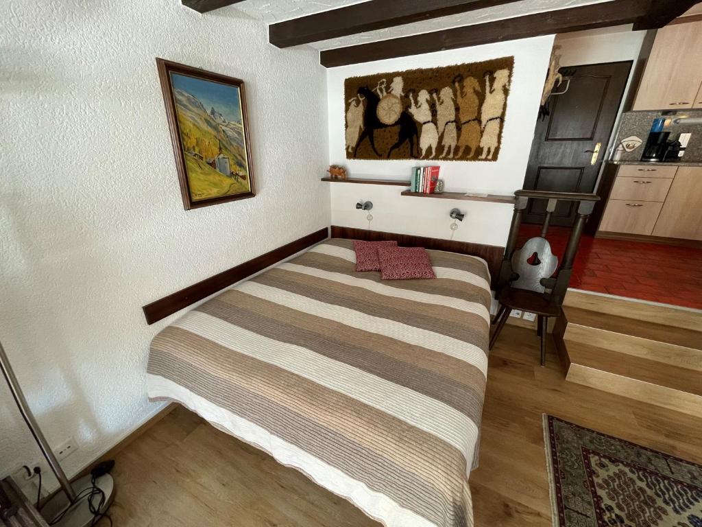 Voodi või voodid majutusasutuse Haus Oasis toas
